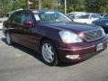 Black Cherry Pearl 2001 Lexus LS 430 Exterior