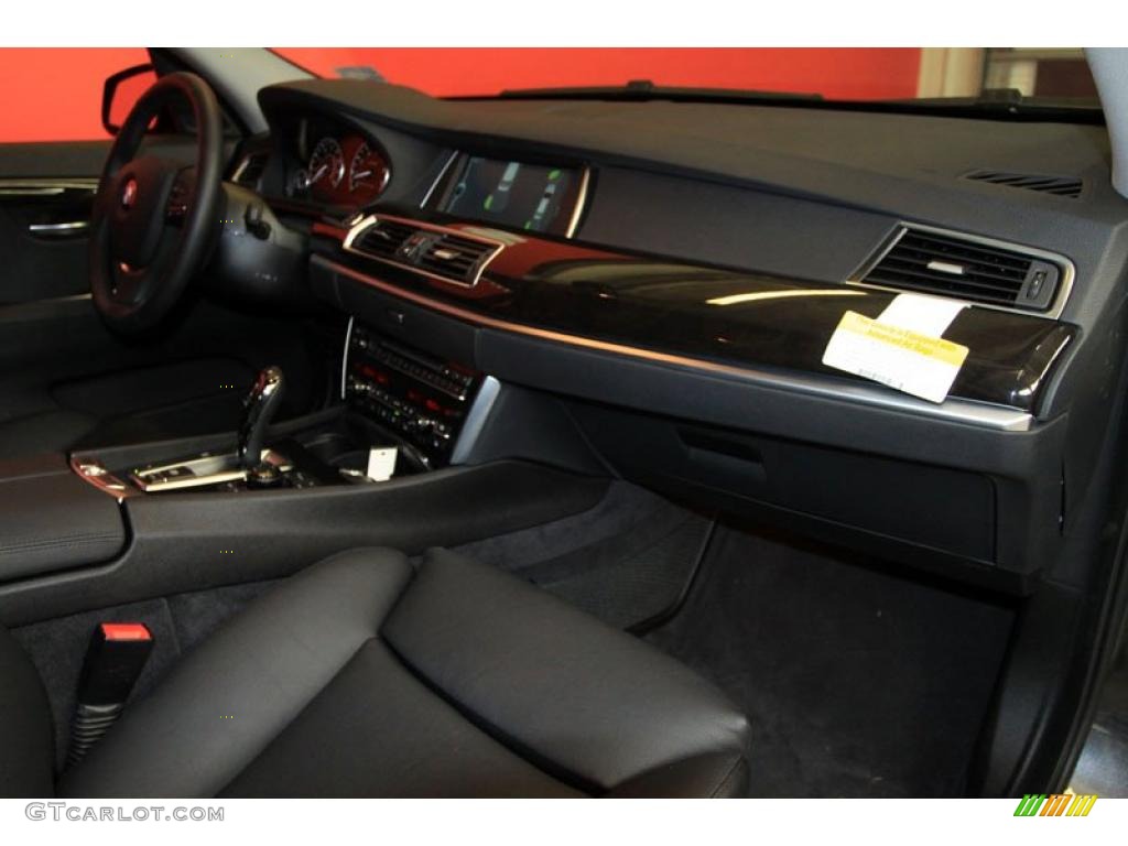 2010 BMW 5 Series 535i Gran Turismo Black Dashboard Photo #39471906