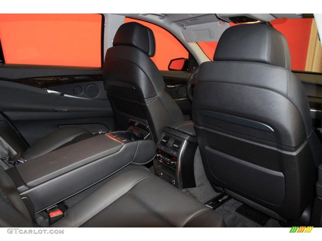 Black Interior 2010 BMW 5 Series 535i Gran Turismo Photo #39471938