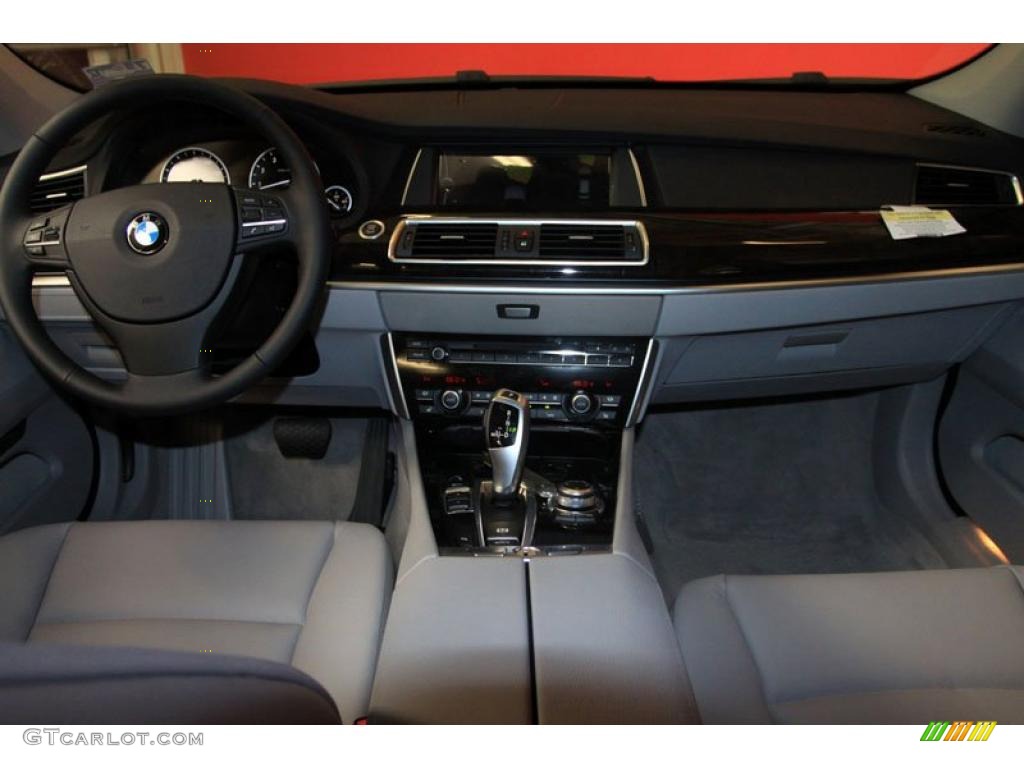 Everest Gray Dakota Leather Interior 2010 BMW 5 Series 535i Gran Turismo Photo #39472350