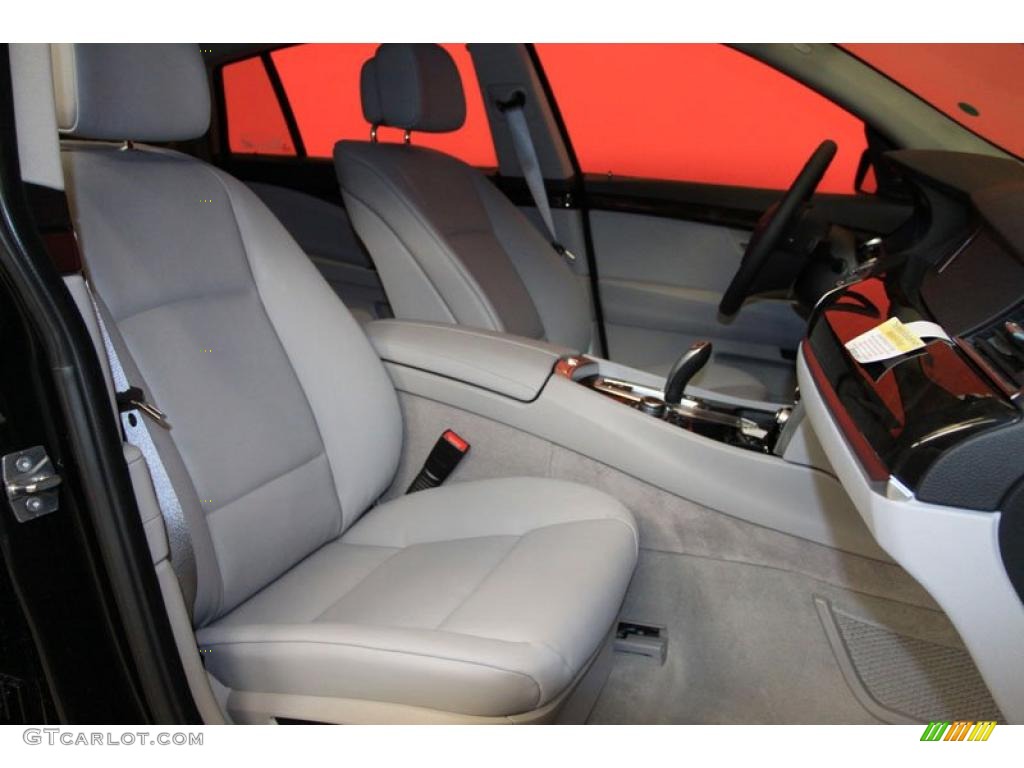 Everest Gray Dakota Leather Interior 2010 BMW 5 Series 535i Gran Turismo Photo #39472398