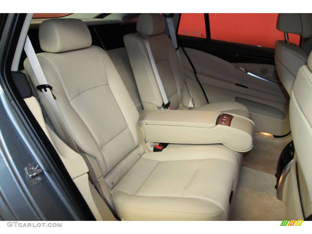 Venetian Beige Dakota Leather Interior 2010 BMW 5 Series 550i Gran Turismo Photo #39472638