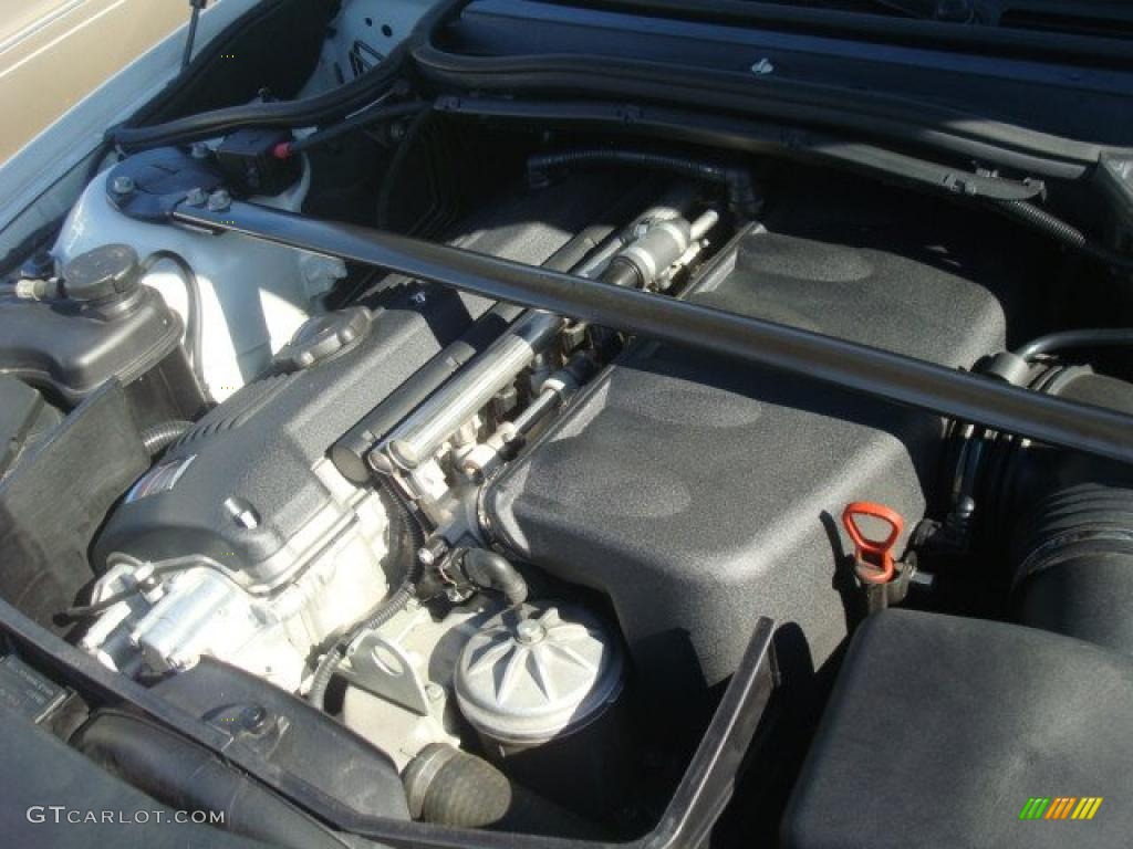 2002 BMW M3 Convertible 3.2 Liter DOHC 24-Valve VVT Inline 6 Cylinder Engine Photo #39472818