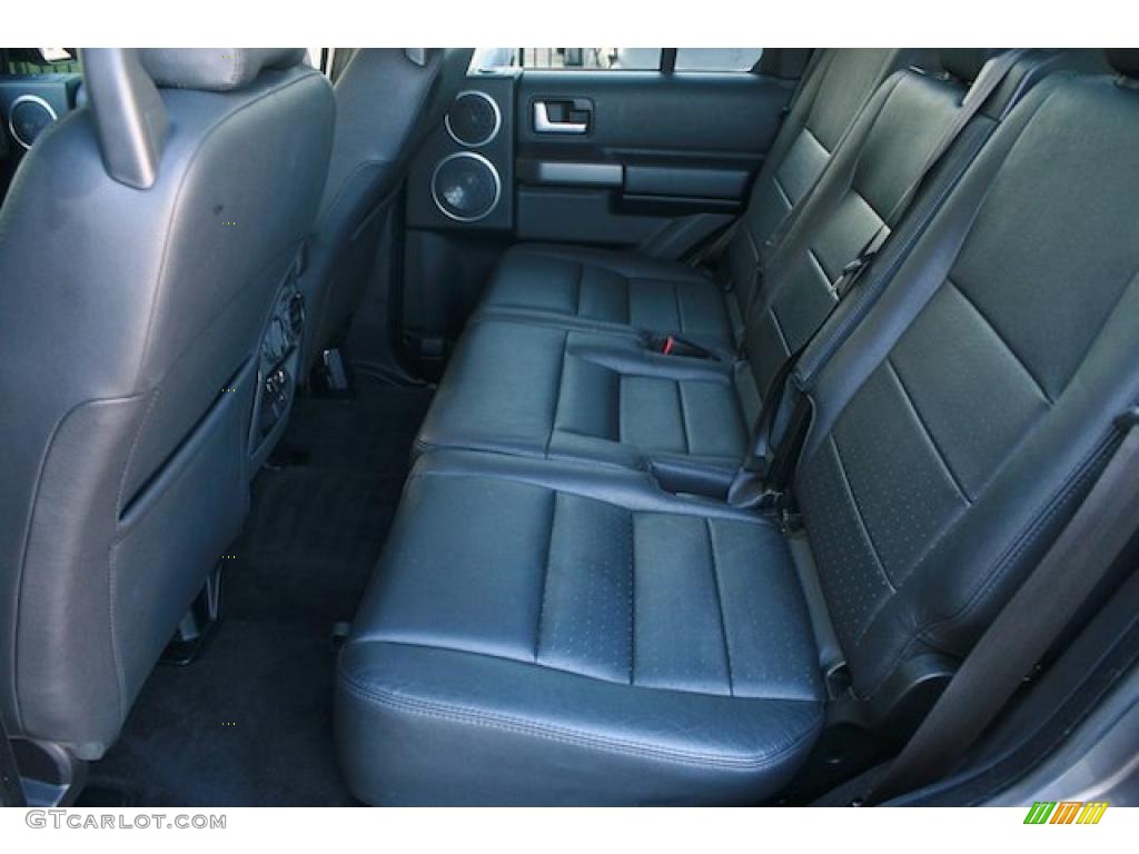 Ebony Black Interior 2007 Land Rover LR3 V8 HSE Photo #39473058
