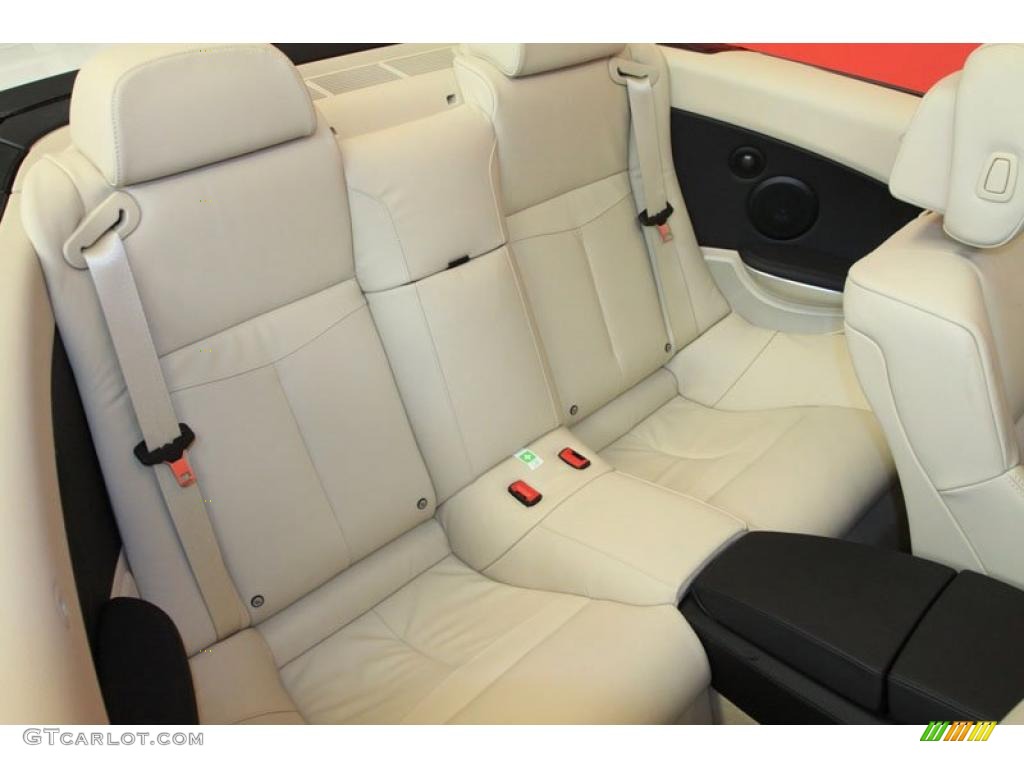 Cream Beige Interior 2010 BMW 6 Series 650i Convertible Photo #39473082