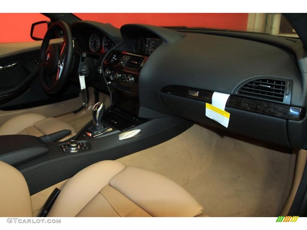 2010 BMW 6 Series 650i Coupe Saddle Brown Dashboard Photo #39473294