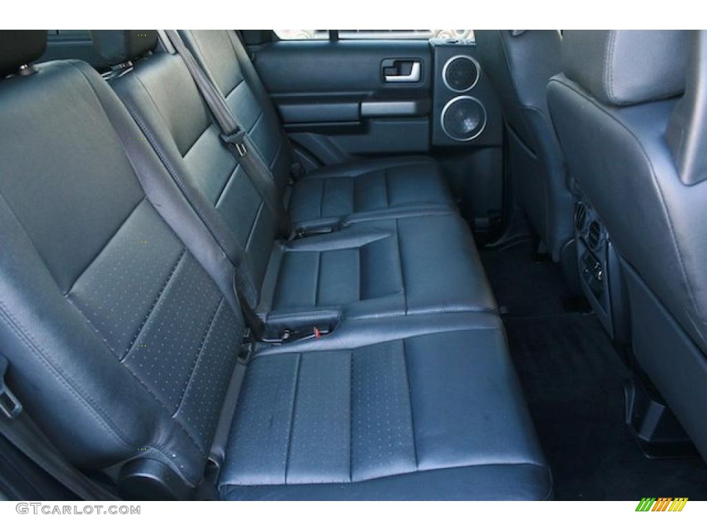 Ebony Black Interior 2007 Land Rover LR3 V8 HSE Photo #39473410
