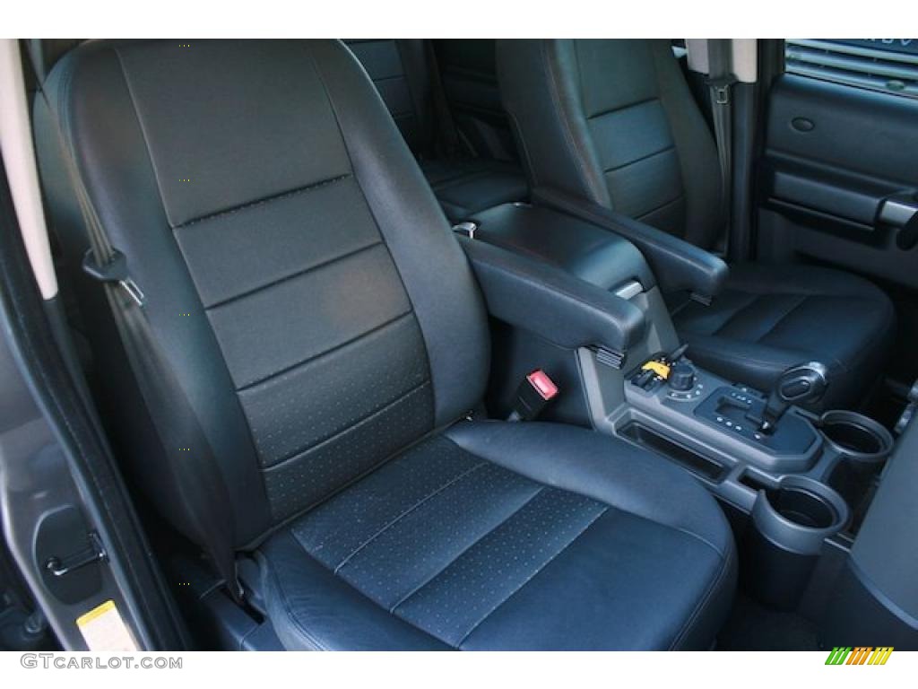Ebony Black Interior 2007 Land Rover LR3 V8 HSE Photo #39473514