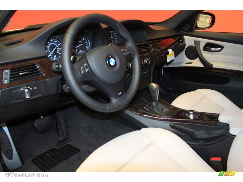 Oyster/Black Dakota Leather Interior 2011 BMW 3 Series 328i Sports Wagon Photo #39473902