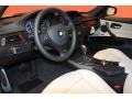 Oyster/Black Dakota Leather Prime Interior Photo for 2011 BMW 3 Series #39473902