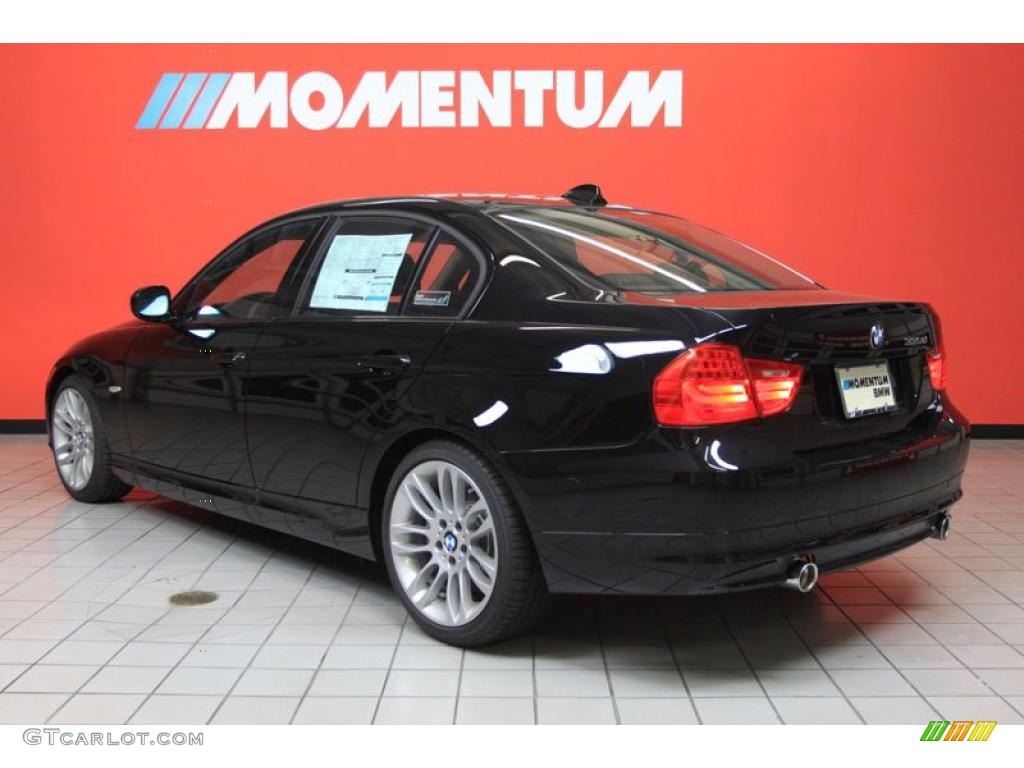 2011 3 Series 335d Sedan - Jet Black / Black photo #3