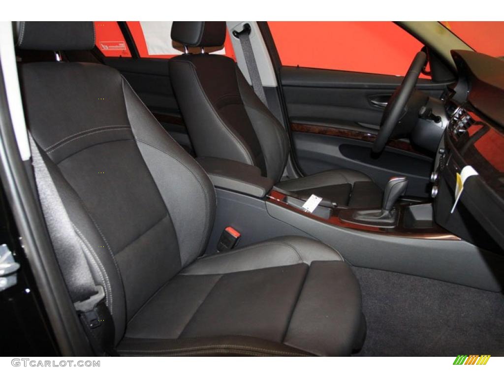 2011 3 Series 335d Sedan - Jet Black / Black photo #8