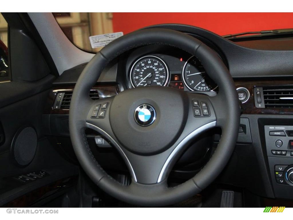 2011 3 Series 335d Sedan - Jet Black / Black photo #14