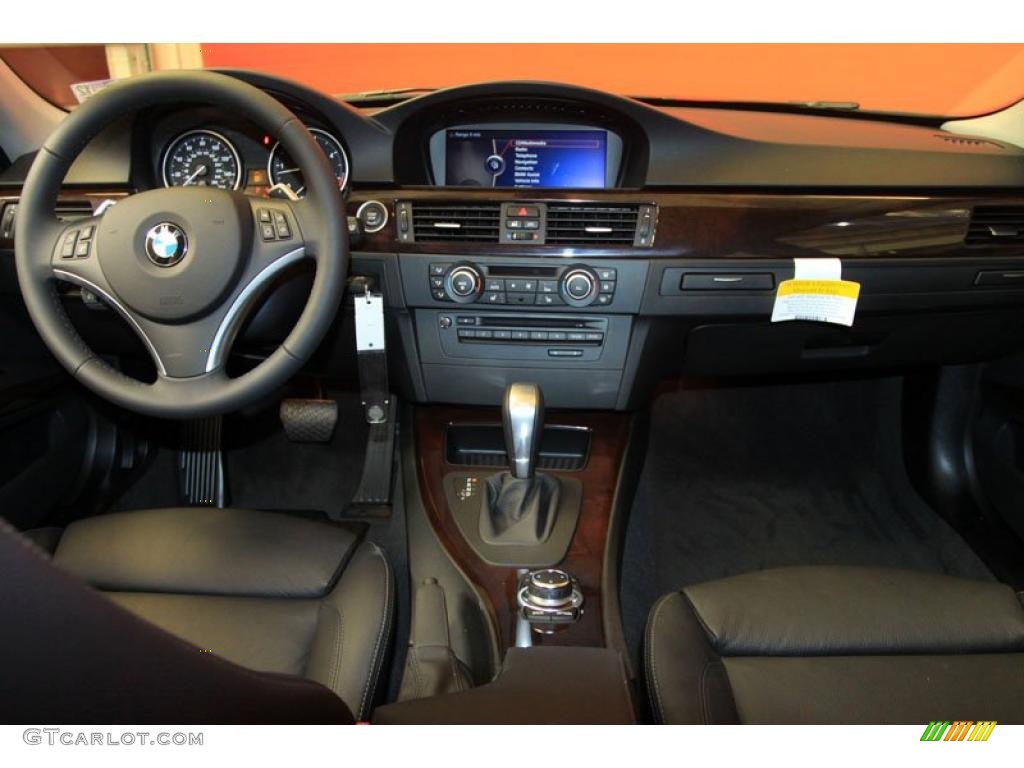 2011 BMW 3 Series 335d Sedan Black Dashboard Photo #39474934