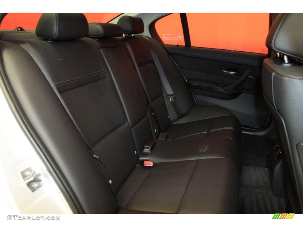 Black Interior 2011 BMW 3 Series 335d Sedan Photo #39475010