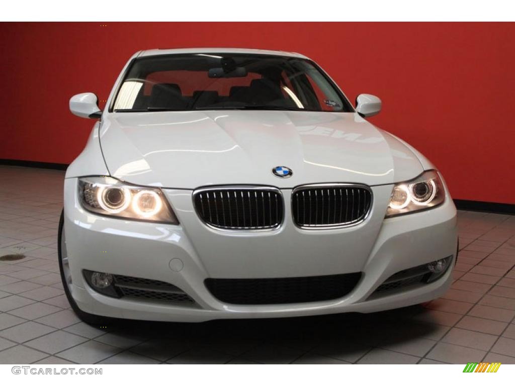 2011 3 Series 335d Sedan - Alpine White / Black photo #12