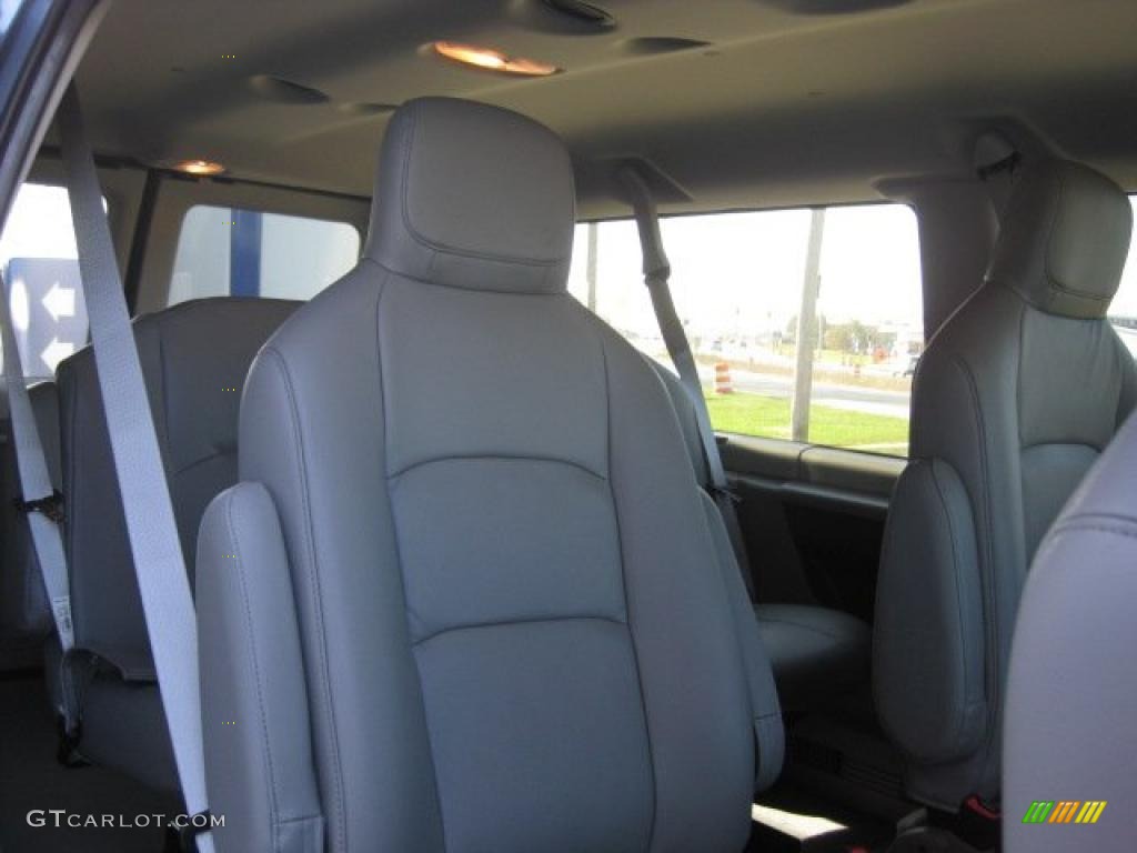 2011 E Series Van E150 XLT Passenger - Steel Blue Metallic / Medium Flint photo #9