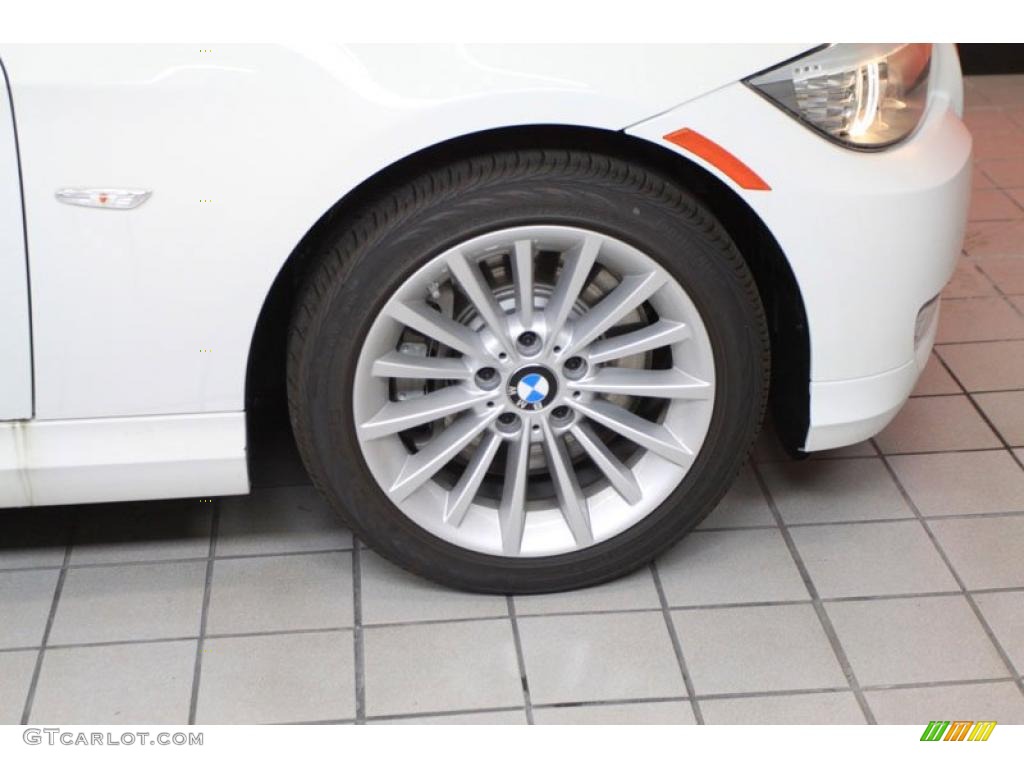 2011 3 Series 335d Sedan - Alpine White / Beige photo #12