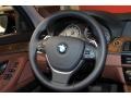 Cinnamon Brown Steering Wheel Photo for 2011 BMW 5 Series #39476275