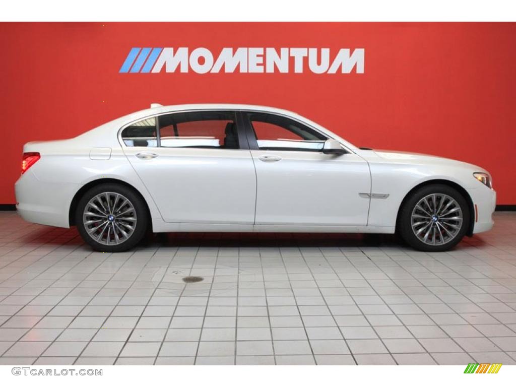2011 7 Series 740Li Sedan - Alpine White / Black photo #2