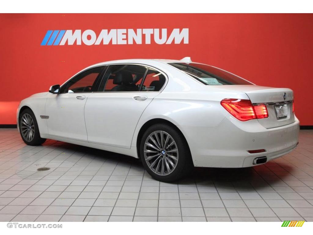 2011 7 Series 740Li Sedan - Alpine White / Black photo #3