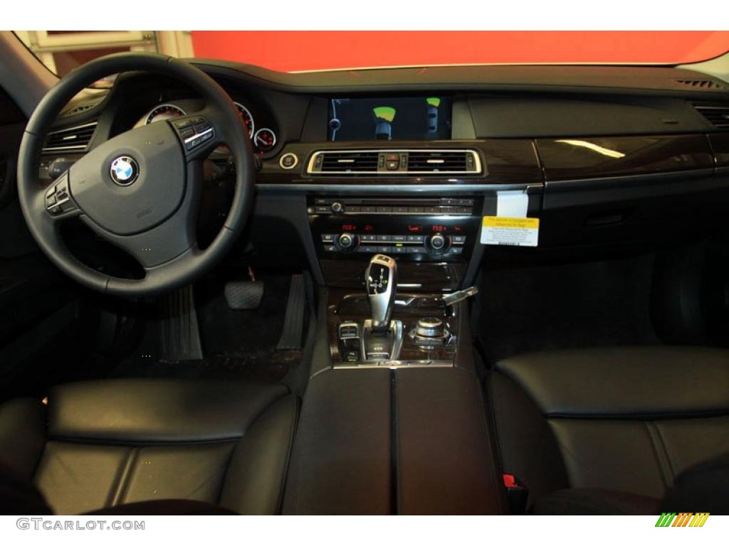 2011 7 Series 740Li Sedan - Alpine White / Black photo #6