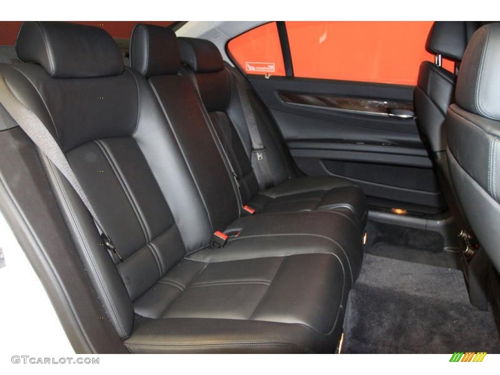 2011 7 Series 740Li Sedan - Alpine White / Black photo #11