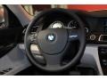 Oyster/Black 2011 BMW 7 Series 740Li Sedan Steering Wheel