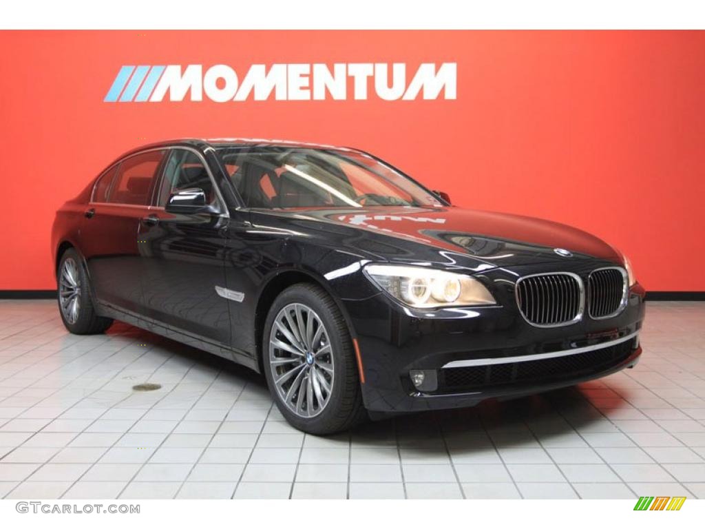 2011 7 Series 740Li Sedan - Jet Black / Black photo #1
