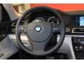 Oyster/Black 2011 BMW 7 Series 740Li Sedan Steering Wheel
