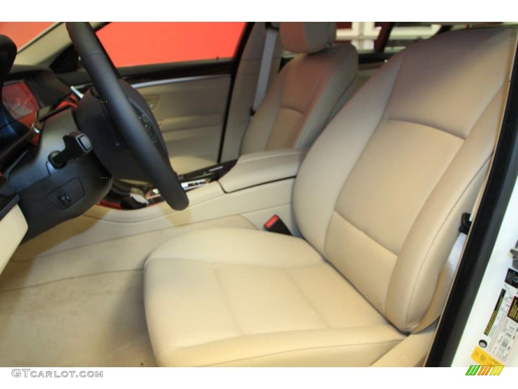 Venetian Beige Interior 2011 BMW 5 Series 528i Sedan Photo #39479770