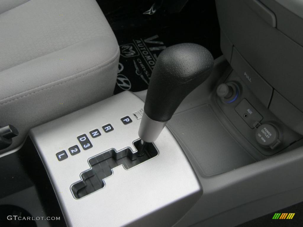 2008 Elantra GLS Sedan - Carbon Gray Metallic / Gray photo #19