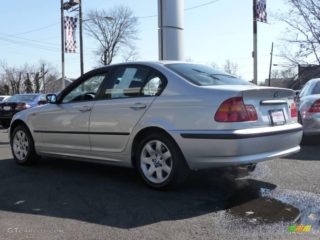 2003 3 Series 325xi Sedan - Titanium Silver Metallic / Black photo #4