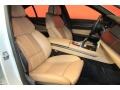 Saddle/Black Nappa Leather Interior Photo for 2011 BMW 7 Series #39480750