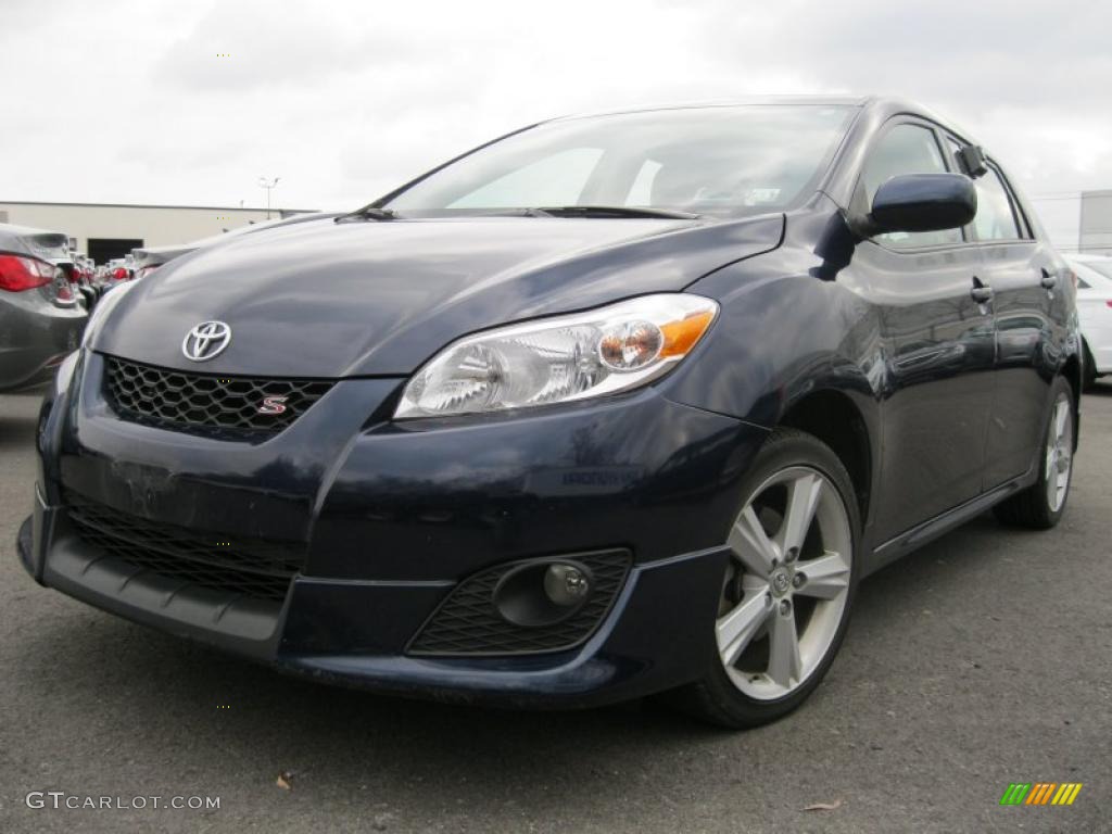 Nautical Blue Metallic Toyota Matrix