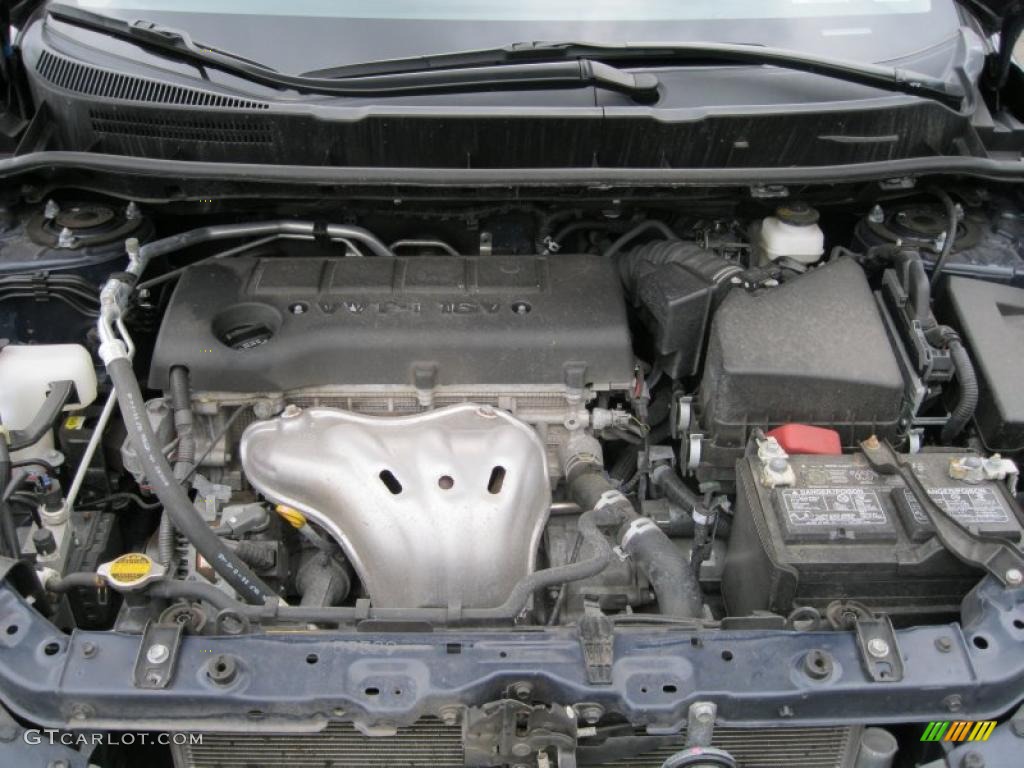 2009 Toyota Matrix S 2.4 Liter DOHC 16-Valve VVT-i 4 Cylinder Engine Photo #39480954