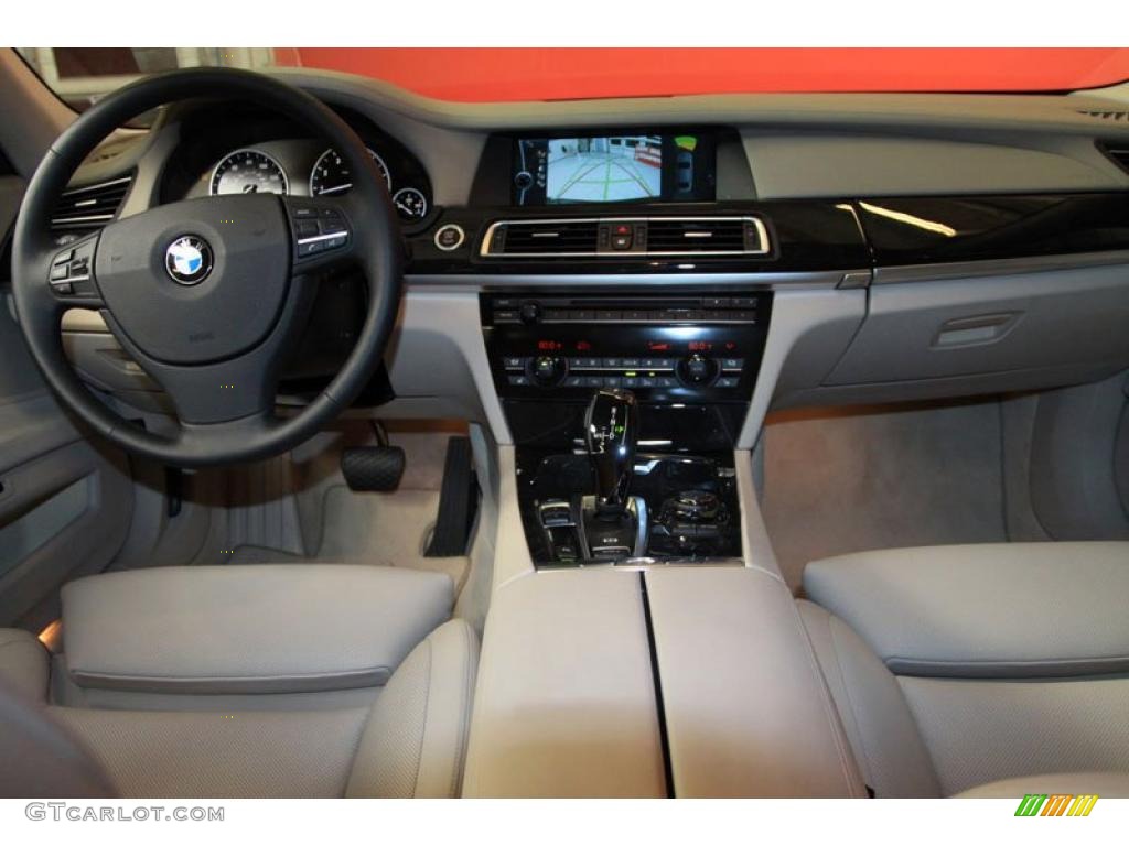 2011 7 Series 750Li Sedan - Jet Black / Oyster Nappa Leather photo #6