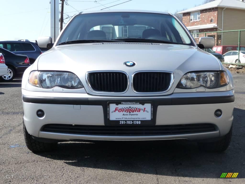 2003 3 Series 325xi Sedan - Titanium Silver Metallic / Black photo #21