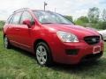 2010 Molten Red Kia Rondo LX  photo #13