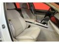 Oyster Nappa Leather 2011 BMW 7 Series 750Li Sedan Interior Color