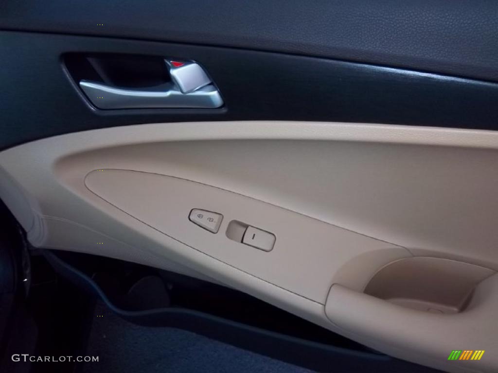 2011 Sonata GLS - Midnight Black / Camel photo #20