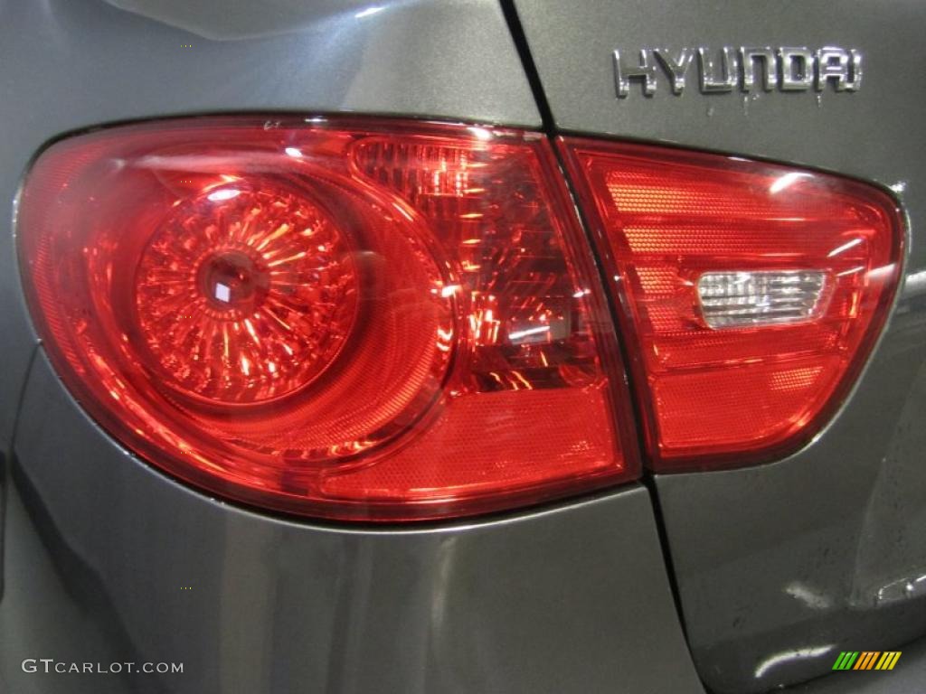 2009 Elantra GLS Sedan - Carbon Gray / Gray photo #16