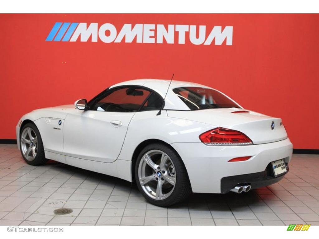 2011 Z4 sDrive30i Roadster - Alpine White / Black photo #3