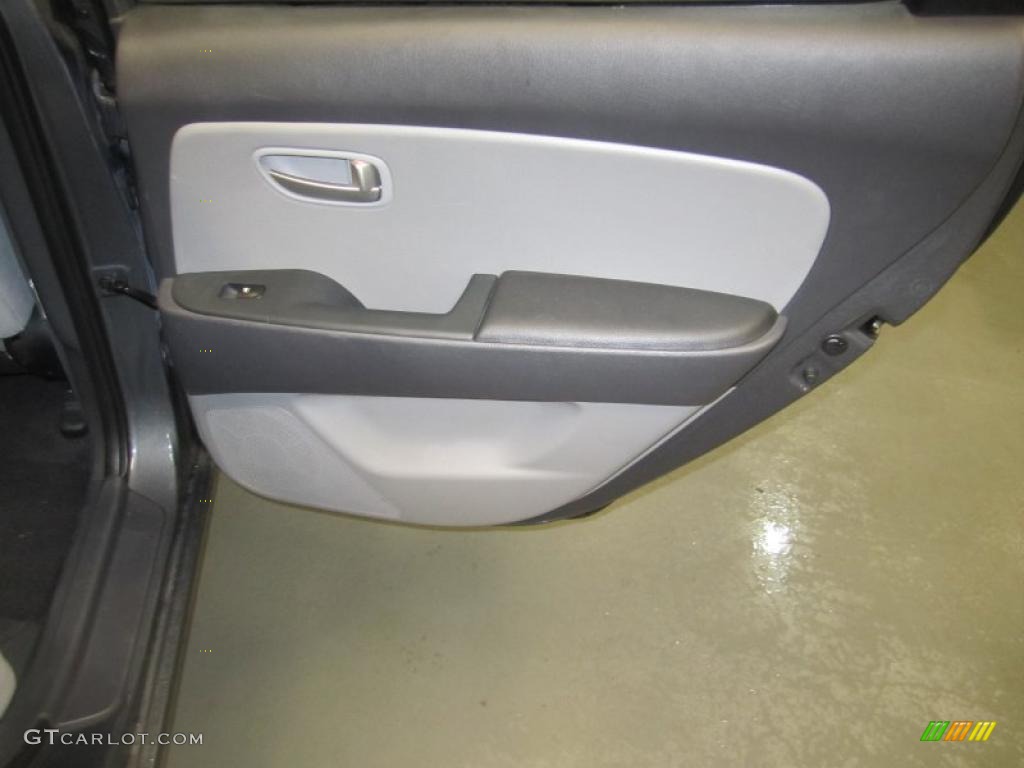 2009 Elantra GLS Sedan - Carbon Gray / Gray photo #21