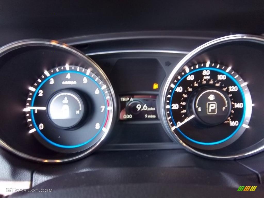 2011 Sonata GLS - Midnight Black / Camel photo #26