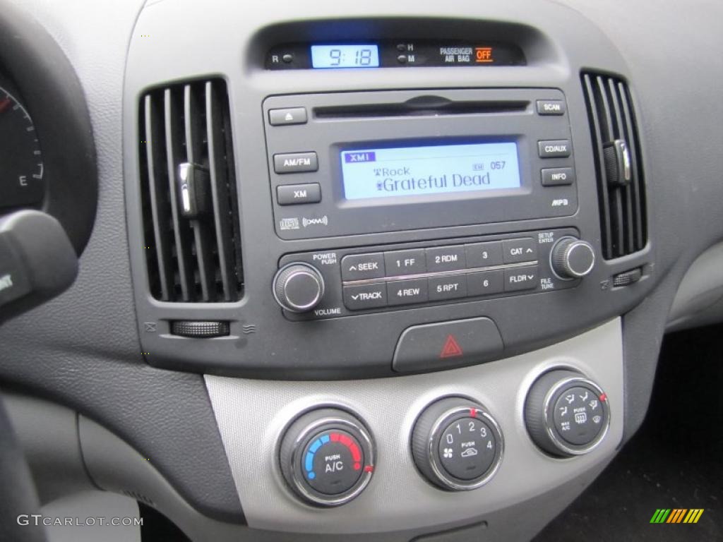 2009 Elantra GLS Sedan - Carbon Gray / Gray photo #29