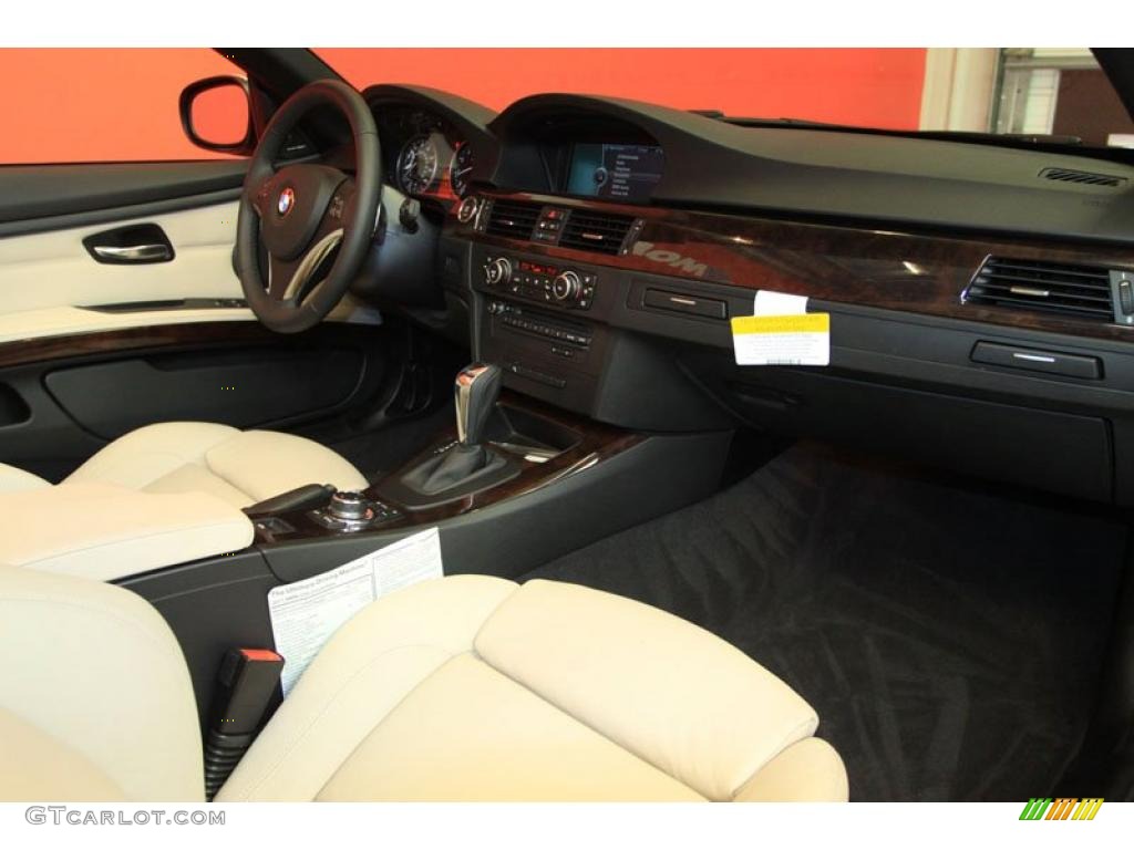 2011 3 Series 335i Convertible - Alpine White / Oyster/Black Dakota Leather photo #8