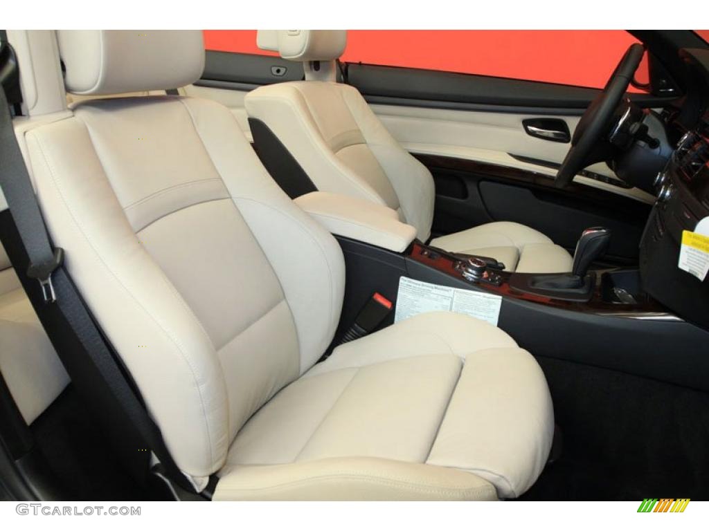 2011 3 Series 335i Convertible - Alpine White / Oyster/Black Dakota Leather photo #9