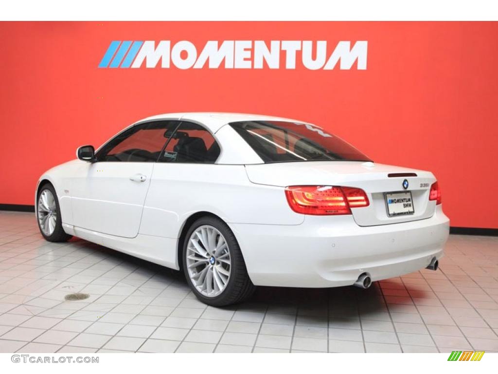 2011 3 Series 335i Convertible - Alpine White / Black photo #3