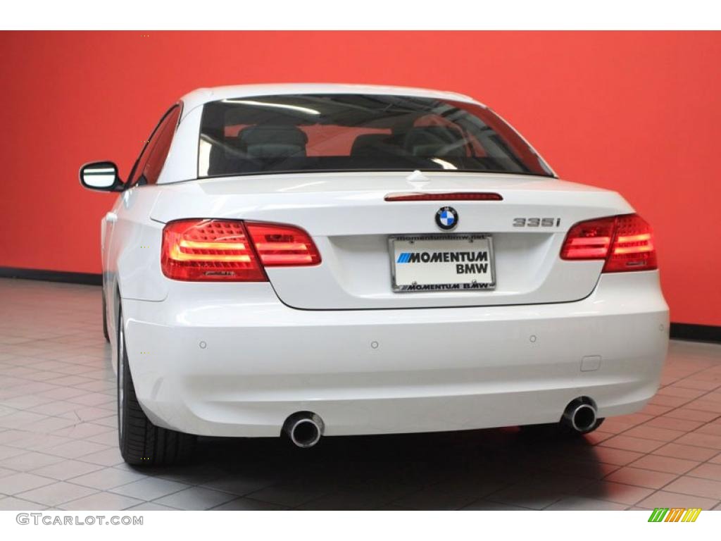 2011 3 Series 335i Convertible - Alpine White / Black photo #15